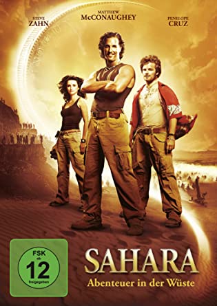 Spielfilm: "Sahara – Abenteuer in der Wüste" nach dem Buch von Clive Cussler