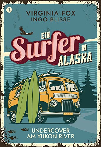Ein Surfer in Alaska von Virginia Fox