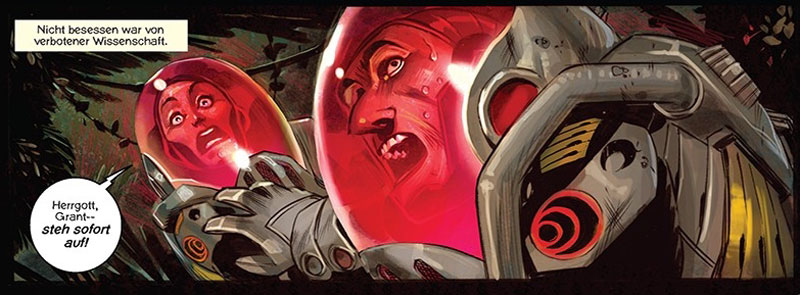 Szene aus der Graphic Novel Black Science