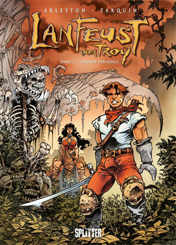 Rezension zu dem Comic „Thanos, der Rebell“ Lanfeust von Troy Bd. 2