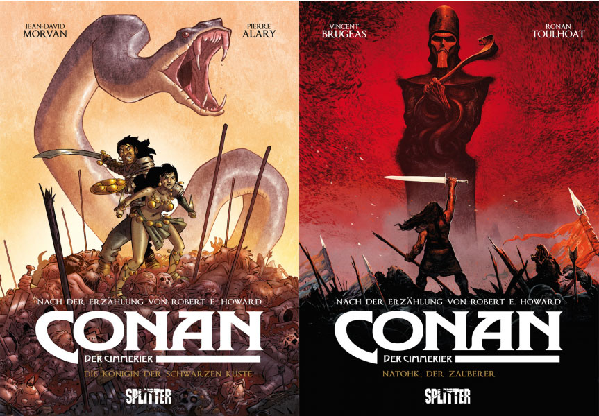 Die Comic-Serie Conan der Cimmerier in der richtigen Reihenfolge
